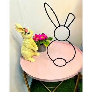 Zając wyjątkowy Królik Wielkanoc Loft ozdoba figurka 30cm Zajączek